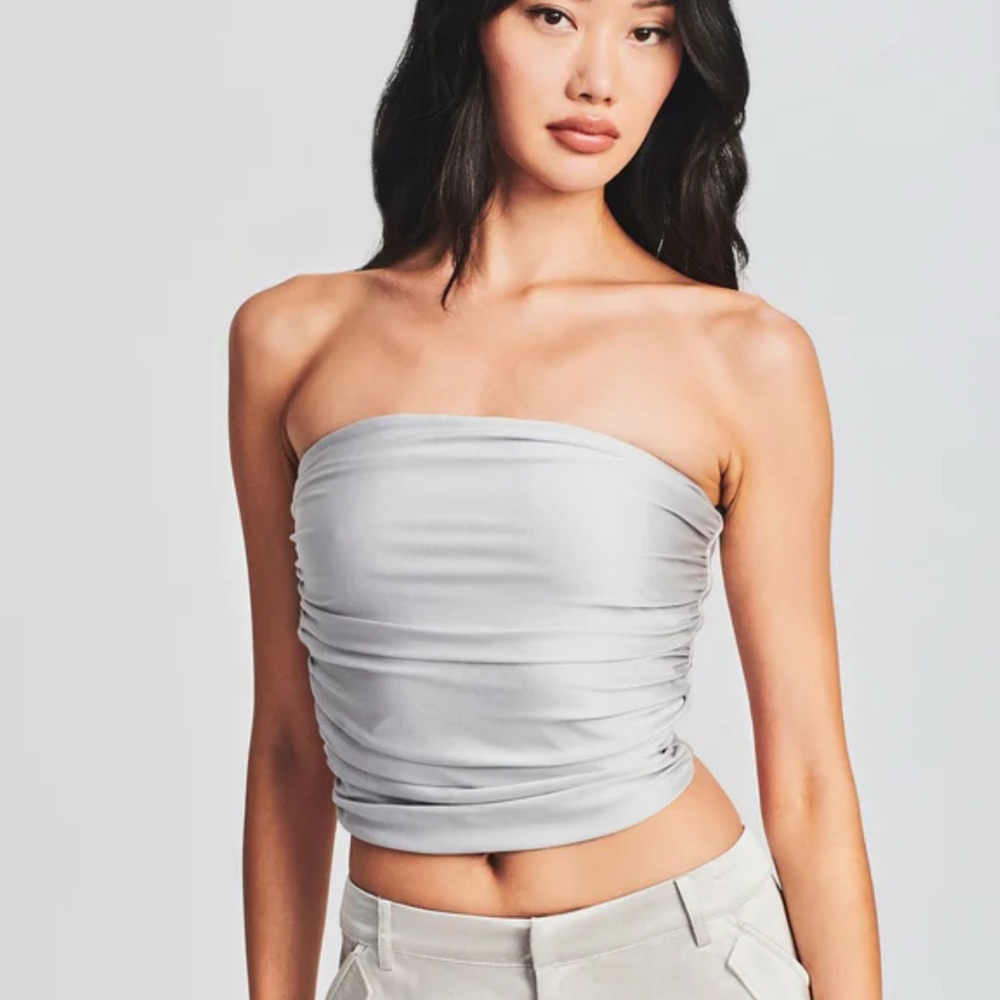 SER.O.YA strapless Debbie top